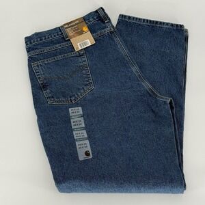 Carhartt Men's Jeans Relaxed Fit Tapered Leg B17 DST Size 44x34 NWT